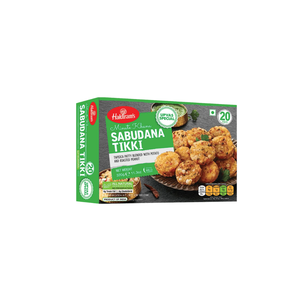 Haldiram Sabudana Tikki 320 g buy online USA - 1